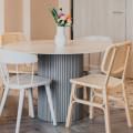Bexley House by Urban Delineation | Product Seen: [Sintered x Ohio Dining Table - Dia1200]